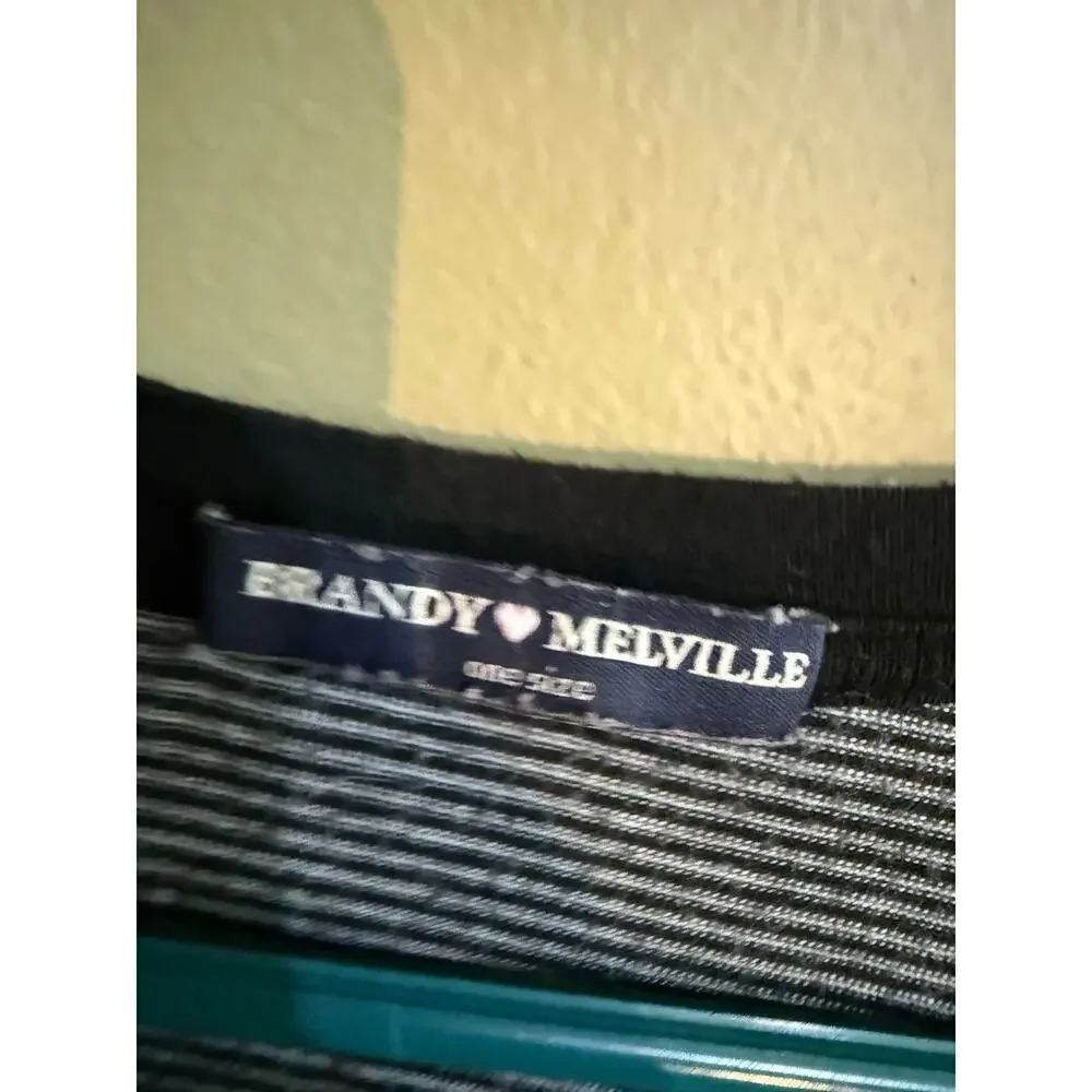Brandy Melville black gray